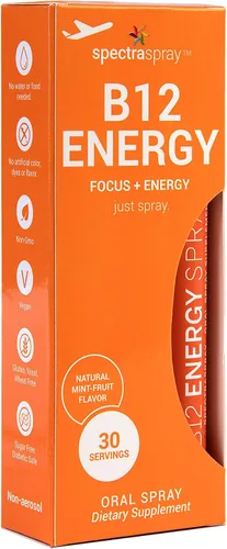 Miniatura 3 de Spectraspray Vitaminas veganas de vitamina B12 en aerosol oral - Spray vitamínico esencial diario