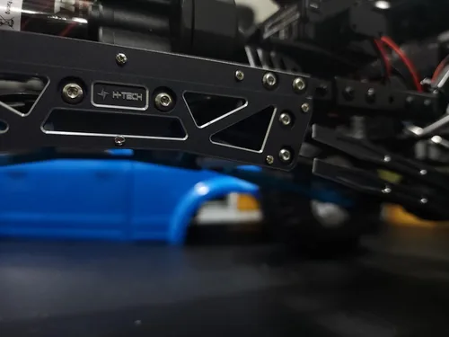 Miniatura 5 de H-TECH RC 1/10 CNC Kit de elevación de aluminio y enlace para CEN Racing Ford F250 Truck (negro) (kit de elevación)