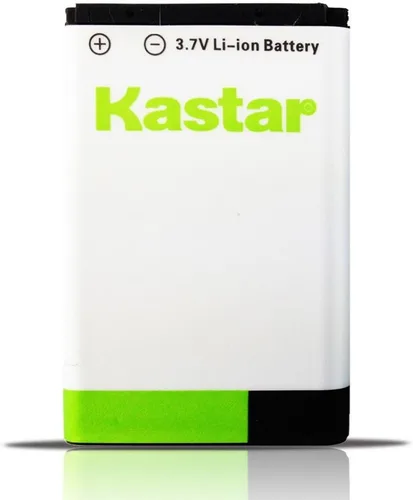 Miniatura 2 de Kastar BL-5C - Paquete de 2 baterías y mini cargador de viaje inteligente para radio de onda corta todo peligro, radio portátil V-115 transistor