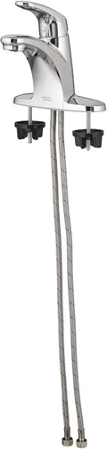 Miniatura 4 de American Standard 7075005.002 Colony Pro - Juego central de 4 pulgadas menos drenaje, cromo pulido