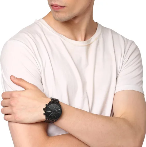 Miniatura 5 de Diesel MS9 Reloj para hombre con pulsera de acero inoxidable, cuero genuino o correa de silicona