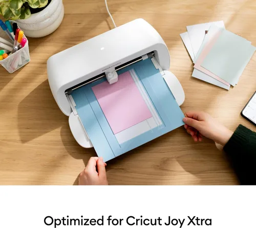 Miniatura 6 de Cricut® Joy Xtra™ - Tapete para tarjetas (3 unidades), tapete de corte reutilizable de 4.7 x 6.6 pulgadas para manualidades con película protectora