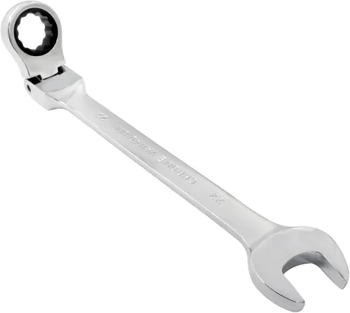 Miniatura 12 de Piutouyar Llave de trinquete de cabeza flexible de 0.394 pulgadas, llave de trinquete métrica profesional, llave combinada, herramienta de llave