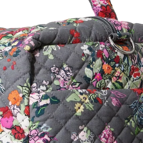 Miniatura 4 de Vera Bradley Bolsa de viaje grande de algodón