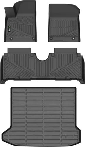 Miniatura 61 de Alfombrillas y revestimiento para maletero para Jeep Grand Cherokee L 2021-2025 (6 pasajeros, sin consola central) con respaldo, revestimientos