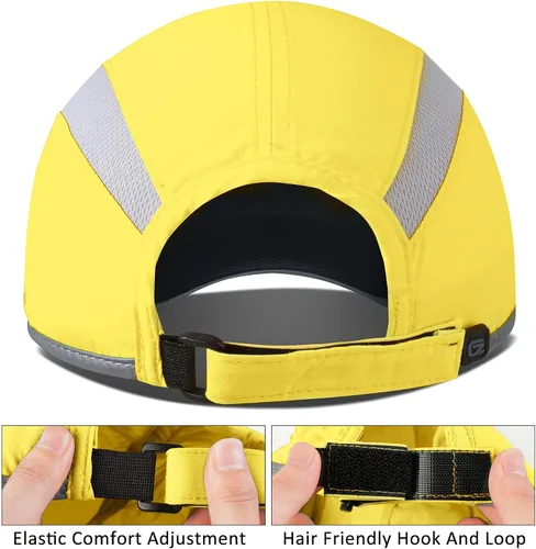 Miniatura 3 de GADIEMKENSD Sombrero reflectante plegable para exteriores, diseño sin estructura, protección solar UPF 50+, sombreros deportivos para mujeres