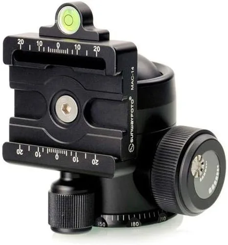 Miniatura 2 de SUNWAYFOTO FB-44MAC14 Trípode Bola Cabeza Arca/Manfrotto Compatible Sunway
