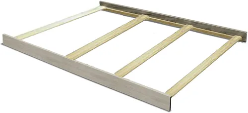 Miniatura 32 de Kit de conversión de tamaño completo para cunas Evolur, kit convertible de cuna de madera maciza para cama de niños, rieles de estilo de transición