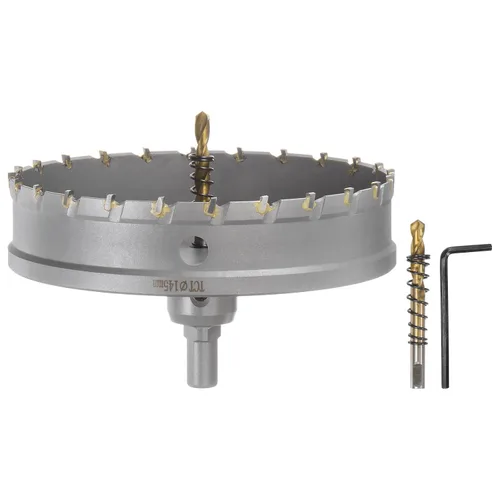 Miniatura 11 de HARFINGTON Cortador de carburo de sierra de agujero de metal de 0.472 in / 0.47 pulgadas de diámetro para acero inoxidable, metal, aleación