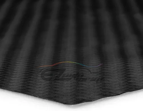 Miniatura 3 de EZAUTOWRAP Funda de asiento para automóvil de 12 x 54 pulgadas (1 x 4.5 pies), tela de fibra de carbono, color negro, 54 pulgadas de ancho, vinilo