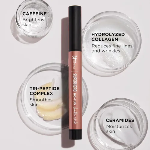 Miniatura 4 de IT Cosmetics Superhero Delineador de ojos en barra resistente al agua de larga duración, mezclable en crema con imprimación incorporada, adecuado