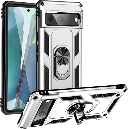 Miniatura 15 de Korecase Funda para Google Pixel 6 Pro de Servicio Pesado Resistente de Cuerpo Completo a Prueba de Arañazos a Prueba de Golpes Protección