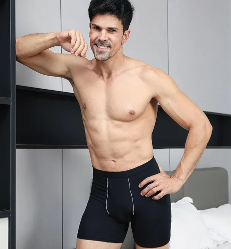 Miniatura 5 de HAVVIS Calzoncillos tipo bóxer de viscosa de bambú para hombre, ropa interior suave y cómoda para hombre, paquete múltiple