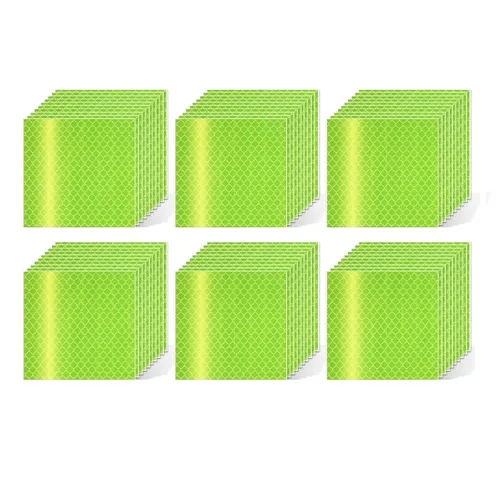 Miniatura 40 de Cinta reflectante blanca de 4 pulgadas, adhesivo de seguridad de advertencia impermeable para exteriores (10 pies)
