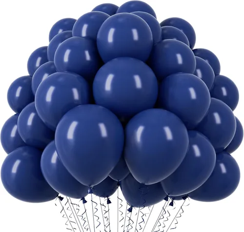 Miniatura 151 de Voircoloria - Globos azul bebé claro, paquete de 66 globos de 12 pulgadas de látex para fiestas para niños y niñas, para cumpleaños, baby shower, 16