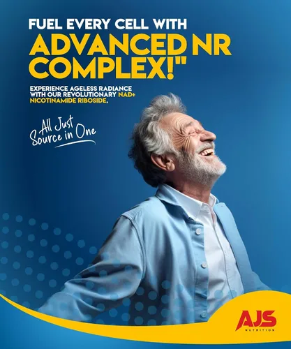 Miniatura 4 de AJS NAD+ Cellular Energy - Suplemento NR con PQQ, resveratrol, licopeno, espermidina, L-ergotioneína y péptidos de colágeno, 90 cápsulas para apoyo