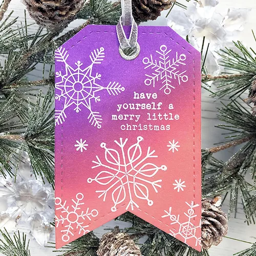 Miniatura 7 de Juego de sellos y troqueles transparentes de copos de nieve de Navidad para hacer tarjetas, plantillas de corte para álbumes de recortes, álbum