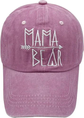 Miniatura 6 de Waldeal Gorra de béisbol ajustable bordada para mujer, estilo vintage desgastado