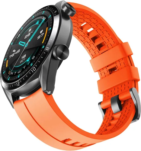 Miniatura 8 de NotoCity Para Samsung Galaxy Watch 1.811 in/Galaxy Watch 3 1.772 in/Huawei GT/Huawei GT 2 (1.811 in) Correa de reloj, correas de silicona de 0.866
