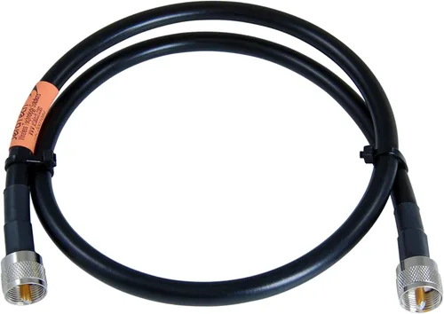 Miniatura 5 de RG-213/U MILSPEC - 15 pies de largo - UHF macho - PL-259 - para jamón y CB