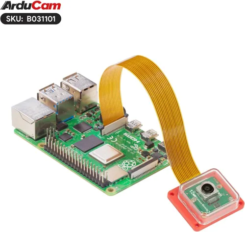 Miniatura 5 de Arducam Para Raspberry Pi Cámara Módulo 3 Amplio, 120 ° (D) IMX708 Autofocus Pi Cámara V3 con funda, viene con 5.9 in 15-22 Pin y 22-22 Pin Cable FFC