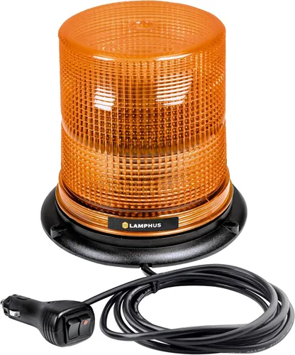 Miniatura 13 de LAMPHUS AURA 5.5" SAE Clase 1 LED de 12 W luz estroboscópica de emergencia Advertencia luz testigo para remolque construcción camiones Vehículos