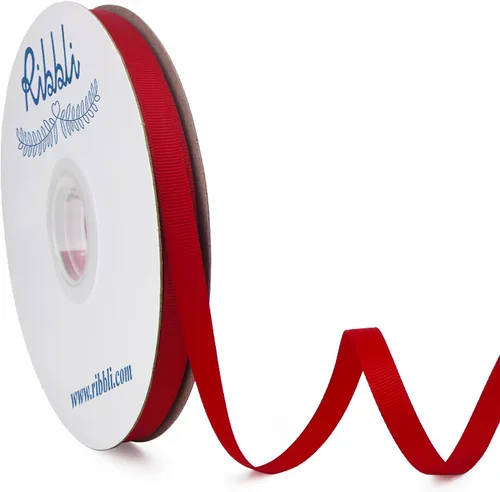 Miniatura 23 de Ribbli Cinta de grogrén rosa perla, 1/4 pulgadas x 50 yardas, uso para lazos de bricolaje, accesorios para el cabello, envoltura de regalos