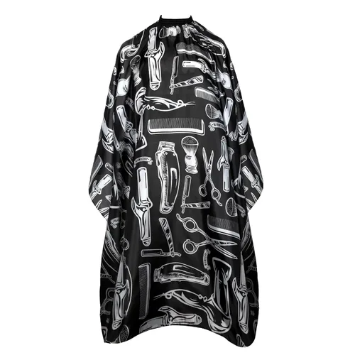 Miniatura 11 de Capa impermeable para barbero para hombres - Capa de corte de pelo para cortes de cabello, salón y adultos - Suministros y accesorios para barberos