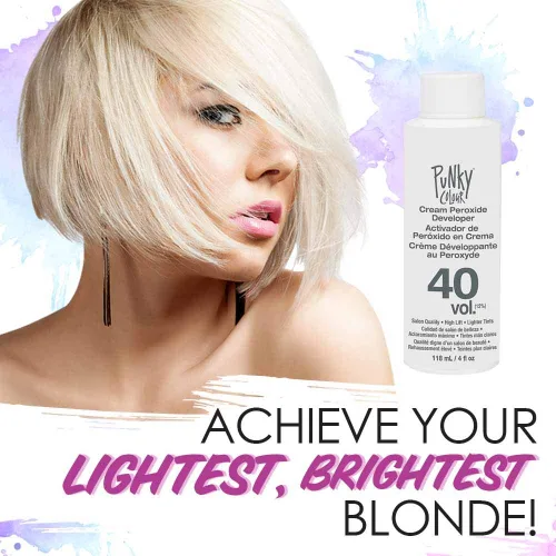 Miniatura 2 de Punky - Revelador para tinte de cabello en crema peróxido 40 volúmenes – Revelador decolorante para aclaración media a alta, 118ml