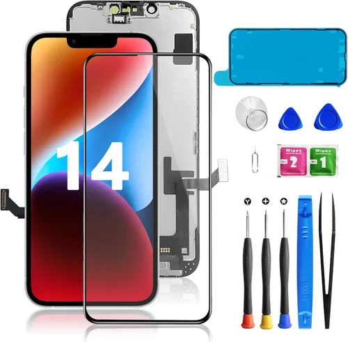 Miniatura 20 de Para iPhone 8/SE 2020 [2ª generación] Reemplazo de pantalla negro de 4.7 pulgadas, pantalla LCD Bsz4uov digitalizador de pantalla táctil, adhesivo