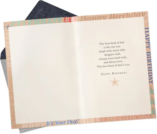 Miniatura 2 de Tarjeta de cumpleaños Hallmark para padre (El mejor tipo de papá)