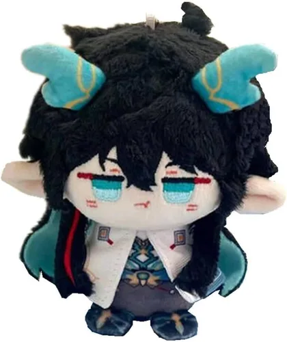 Miniatura 6 de KILA MILA Anime Kafka Bailu Blade Dan Heng Jing Yuan Muñeca de peluche Kawaii, mercancía suave, adorable muñeco de felpa, colgante, regalos (Blade-a)