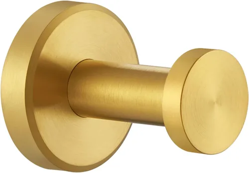 Miniatura 15 de Gancho Simple de Toalla de Baño de Ángulo de Níquel Cepillado, SUS304 Soporte de Toalla de Acero Inoxidable para Armario de Baño y Closet, Perchero