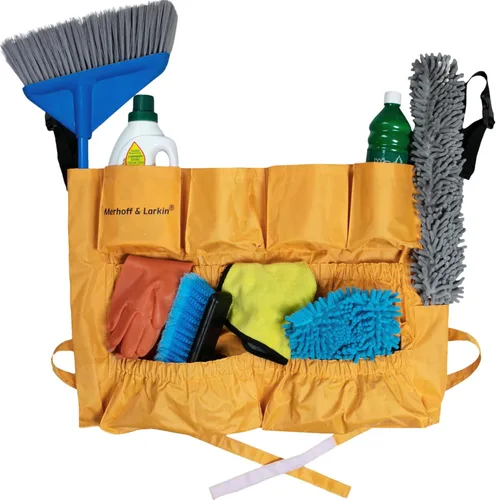 Miniatura 7 de Bolsa Caddy para Cubo de Basura Se ajusta a cubos de 32-55 galones Compatible con Brute y Uline Vinilo resistente Delantal para contenedor