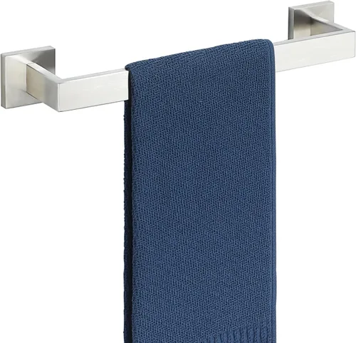 Alise Toallero de níquel cepillado, toalleros de 16 pulgadas para baño, toallero de acero inoxidable SUS304 montado en la pared, colgador de toallas