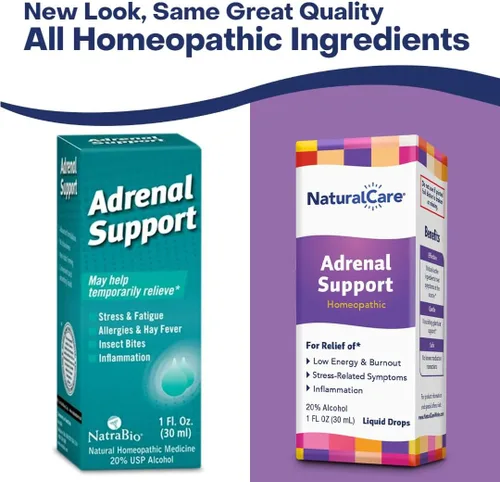Miniatura 7 de NaturalCare Soporte suprarrenal, gotas homeopáticas, 1 onza líquida