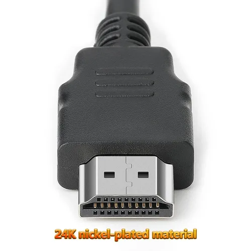 Miniatura 3 de Paquete de 10 cables HDMI de 3 pies, cable trenzado HDMI de alta velocidad de 18 Gbps, 1080p a 60 Hz, Dolby TrueHD, compatible con laptop, monitor