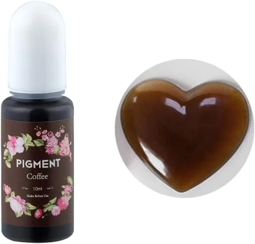 Miniatura 18 de Mezcla de resina epoxi UV de 0.3 fl oz, pigmento líquido, pigmento de resina colorante, secado rápido, manualidades, herramientas de fabricación