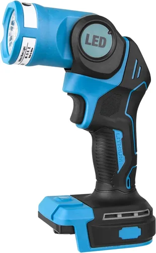 Miniatura 9 de OTYTY Luz de trabajo LED inalámbrica, compatible con batería DeWalt 20V Max, linterna recargable de 20W 1000LM, luz de inundación portátil, cabezal