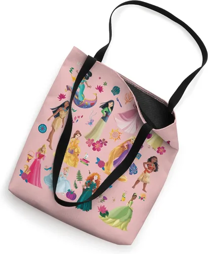 Miniatura 2 de Disney Bolso de mano con estampado mágico de princesa Blanco 16 pulgadas