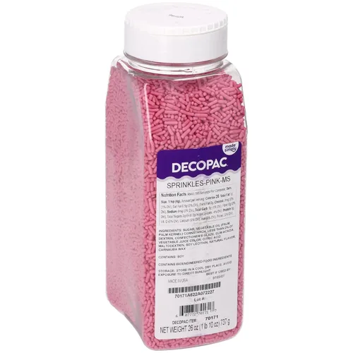 Miniatura 11 de DecoPac Black Sprinkles Paquete Extra Grande de 26oz Mezcla de Chispitas para Pastel, Chispitas Elegantes Para Decoración de Pasteles, Negro