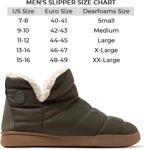 Miniatura 5 de Dearfoams Bryant - Pantuflas deportivas de nailon con espuma viscoelástica para hombre