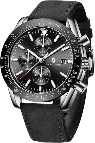 Miniatura 24 de BENYAR Reloj analógico de cuarzo cronógrafo impermeable luminoso de diseñador para hombre, reloj de pulsera para hombre, para negocios, trabajo