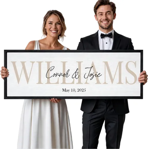 Regalos de boda para parejas 2025, señal de madera personalizada para regalo de despedida de soltera, regalo de compromiso, regalo de recién