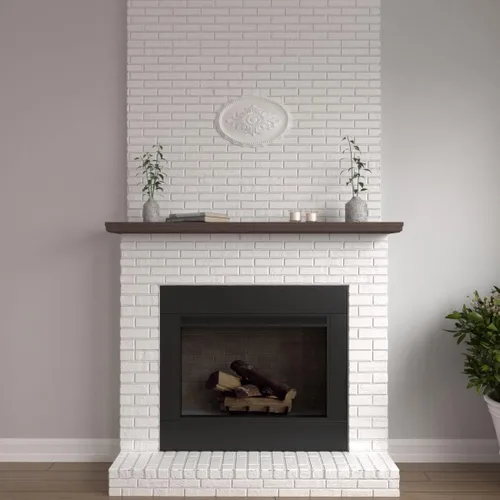 Miniatura 6 de Ekena Millwork CM16OX Medallón de techo Oxford, 16 7/8" W x 11 3/4" H x 1 1/2" P, imprimado en fábrica Imprimación de fábrica.