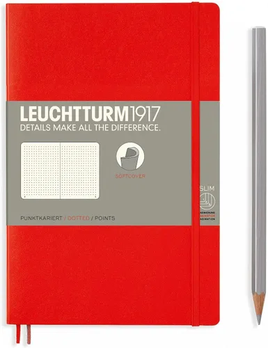 Miniatura 41 de LEUCHTTURM1917 - Cuaderno de tapa blanda de tapa blanda B6+ - 123 páginas numeradas para escribir y escribir en diario (Doted, Sage)