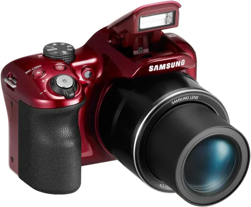 Miniatura 10 de Samsung WB1100F Cámara digital Smart WiFi & NFC de 16.2MP CCD con zoom óptico de 35x, pantalla LCD de 3.0" y video HD de 720p (Rojo)