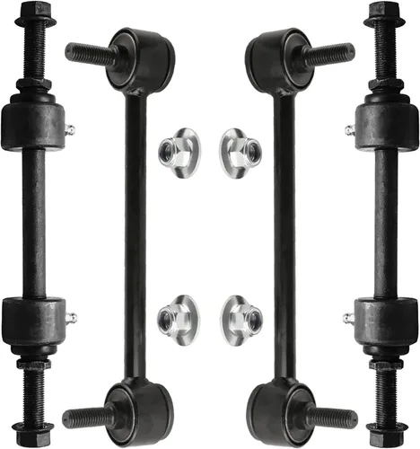 Miniatura 20 de Detroit Axle - 4 barras estabilizadoras para Acura EL Honda Civic 01-05, 4 barras estabilizadoras delanteras y traseras de repuesto 2001 2002 2003