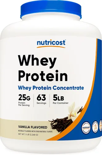 Miniatura 12 de Nutricost - Concentrado de proteína de suero (Chocolate) 2 libras - Sin gluten y sin OMG