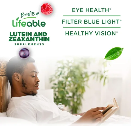 Miniatura 3 de Lifeable Gomitas de luteína y zeaxantina Suplementos de luteína y zeaxantina de gran sabor para los ojos Gomitas veganas y sin OMG para la salud